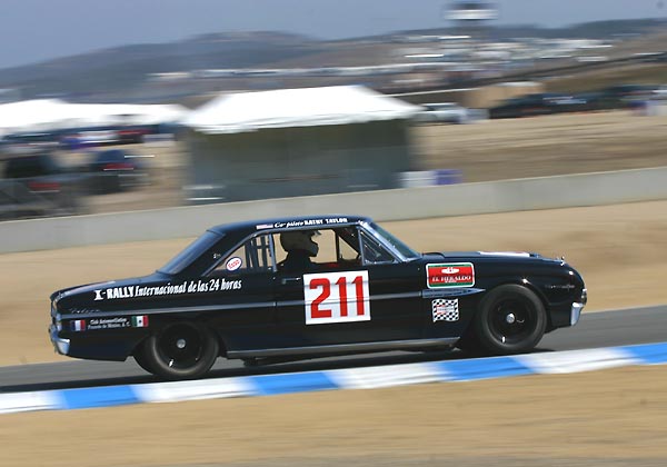 Michael Eisenberg 1963 Ford Falcon Eisenberg's 5th place Falcon on the 