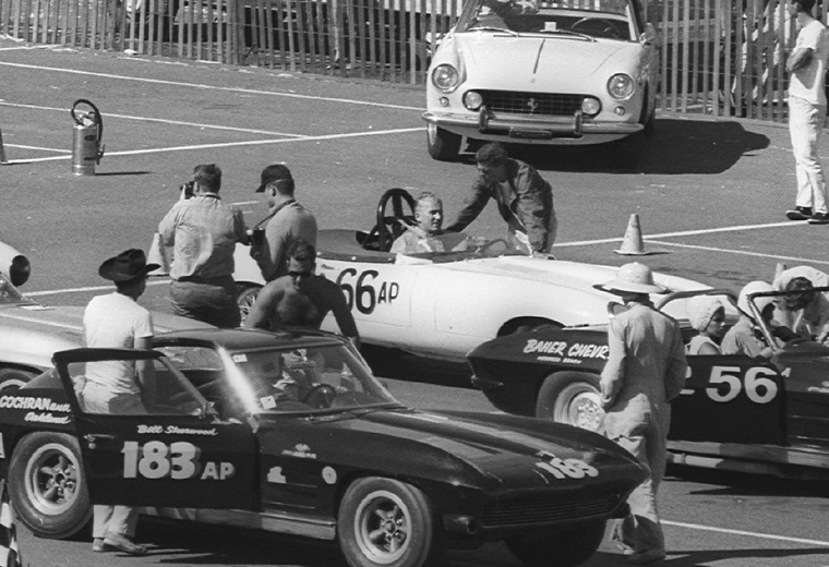 Bill Sherwood 1963 Corvette Stingray Candlestick Park Sept